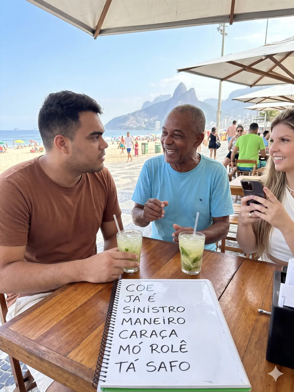 Curso de gírias cariocas para o noivo